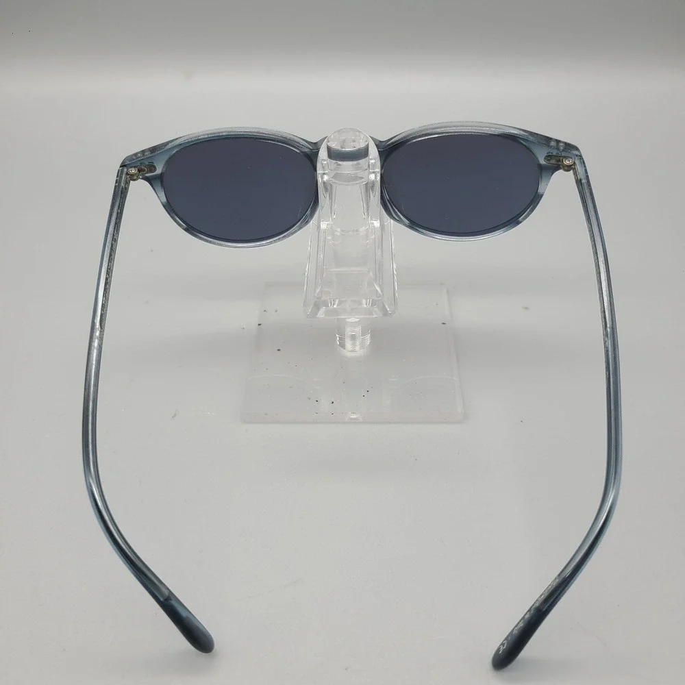 Oliver Peoples Riley Sun Blue Translucent Sunglasses OV5004SU 1704R5 49mm Italy